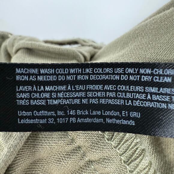 Free People Movement Voyage Pants Women's Size M Beige Cargo Straight Relaxed - Picture 9 of 10